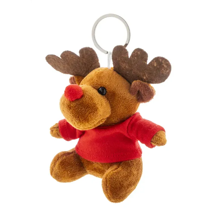 Plush Christmas reindeer keyring - AP800053 (ANDA#1XX)